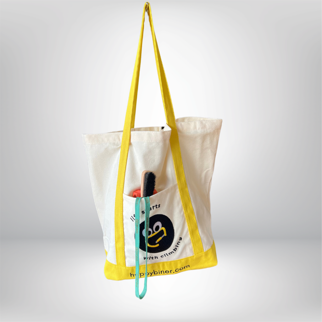 Happy Biner Tote Bag