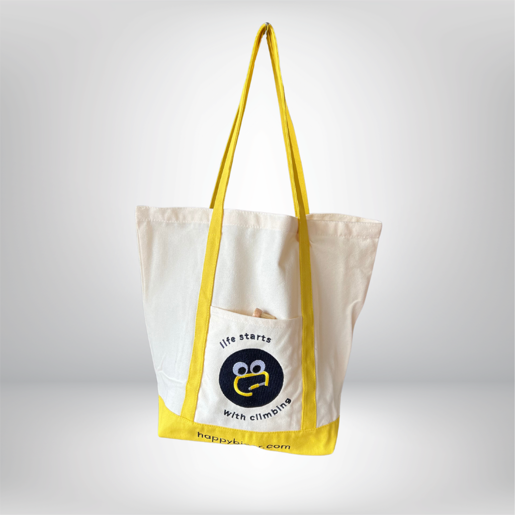 Happy Biner Tote Bag