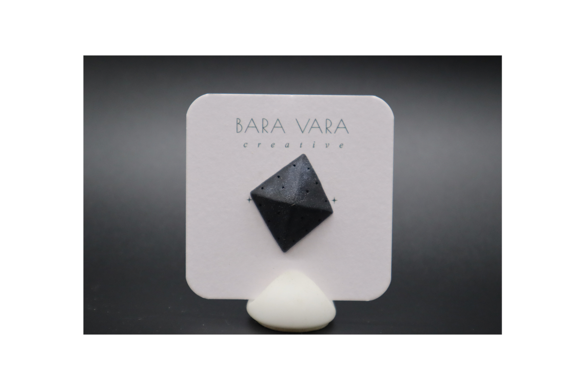 Bara Vara Creative Climbing Hold Pin - Black Volume - Happy Biner