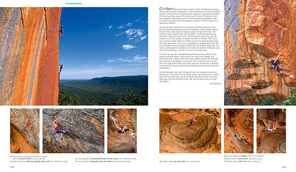 Simon Carter's Rock Climbing Down Under Book